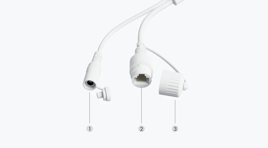White LED light bulb on a white background