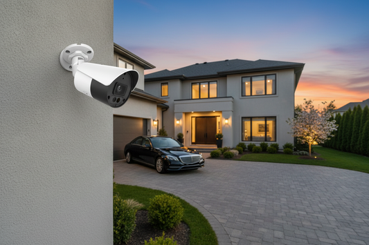 CCTV Security Pro 8 Camera 4MP Starlight Bullet IP Security Camera System with Audio & NVR (SV-SB4-N)