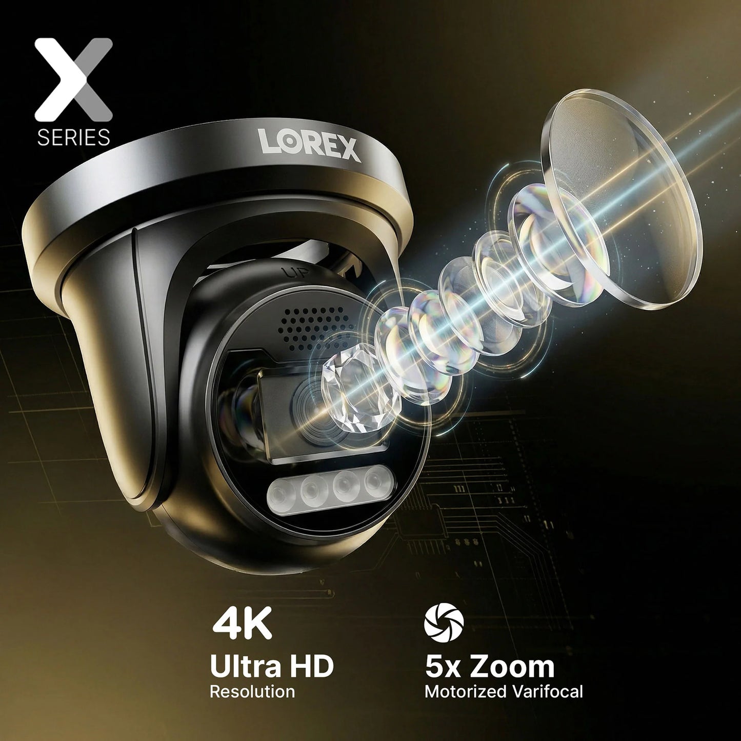 Lorex X3 Turret Camera 4K Ultra HD Resolution