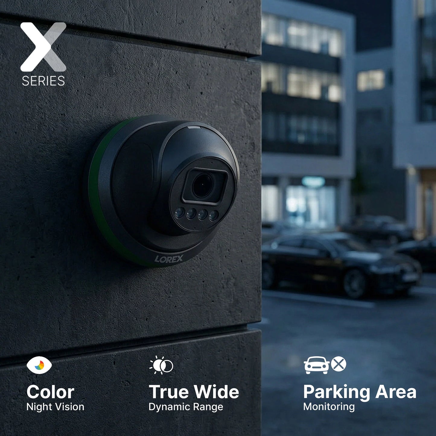 Lorex X3 Turret Camera Color Night Vision