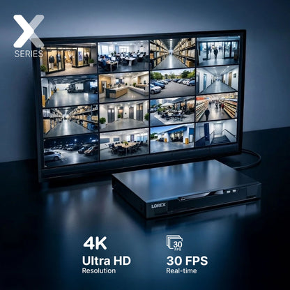 Lorex Connect X Series 4K Ultra HD Resolution Comparison